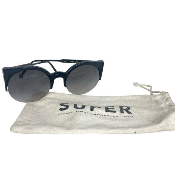 RetroSuperFuture Lucia Black Phv Sunglasses - $236. - Picture 4 of 12